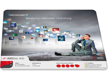 Schreibunterlage AXOStar 500 Blueline, 42 x 29,7 cm rechteckig, 1,6 mm dick
