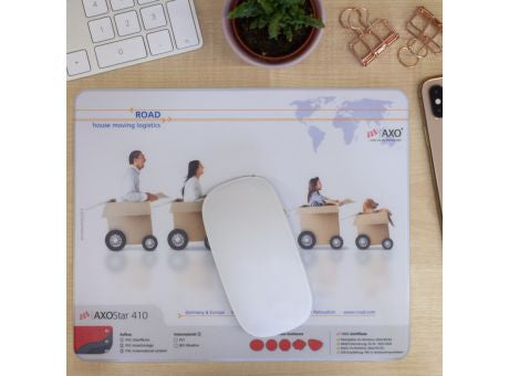 Mousepad AXOStar 410 Blueline, 24 x 19,5 cm rechteckig, 1,75 mm dick