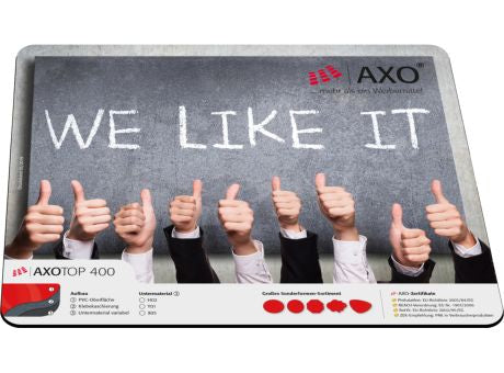 Schreibunterlage AXOTop 500, 42 x 29,7 cm rechteckig, 2,4 mm dick