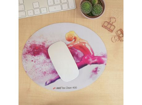 Mousepad AXOTex Clean 400, 24 x 19,5 cm rechteckig, 2,4 mm dick