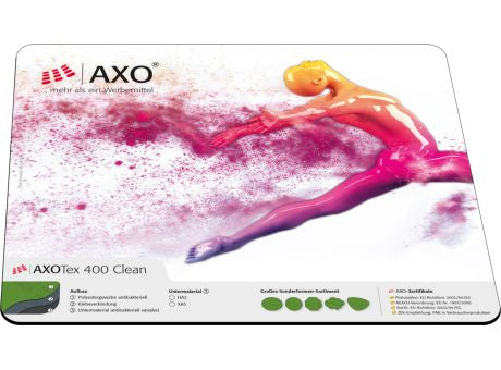 Zahlmatte AXOTex Clean 400, 24 x 19,5 cm rechteckig, 2,4 mm dick
