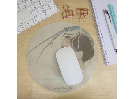 Mousepad AXOClear 400, 24 x 19,5 cm rechteckig, 0,9 mm dick