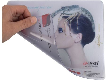 Schreibunterlage AXOClear 500, 50 x 34 cm rechteckig, 0,9 mm dick