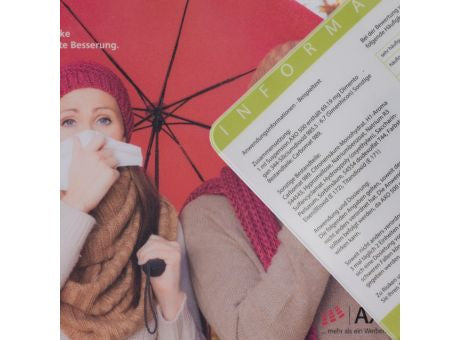 Mousepad AXOPharm 400, 24 x 19,5 cm rechteckig, 1,5 mm dick