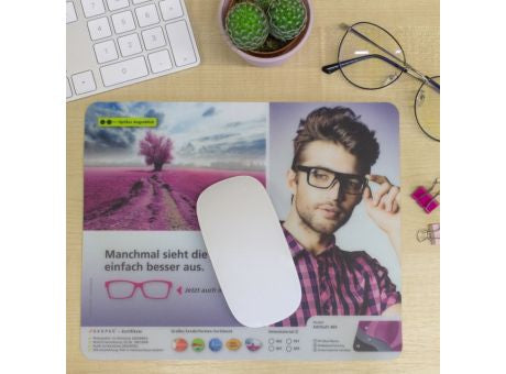 Mousepad AXOSoft 400, 24 x 19,5 cm rechteckig, 1,6 mm dick