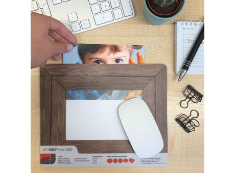 Mousepad AXOPhoto 400, 24 x 19,5 cm rechteckig, 1,2 mm dick