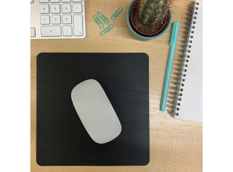 Mousepad AXONature 400, Farbe Schwarz, 24 x 19,5 cm rechteckig, 2 mm dick