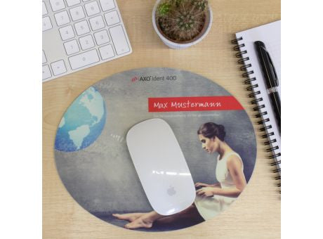 Mousepad AXOIdent 400, 24 x 19,5 cm rechteckig, 1 mm dick