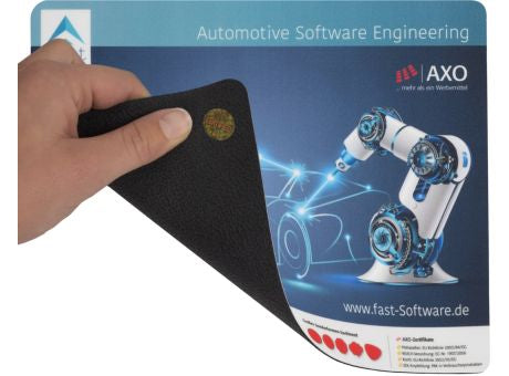 Mousepad AXOFast 400, 24 x 19,5 cm rechteckig, 1 mm dick