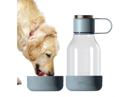 ASOBU DOG BOWL BOTTLE Trinkflasche mit Napf TRITAN TWB20