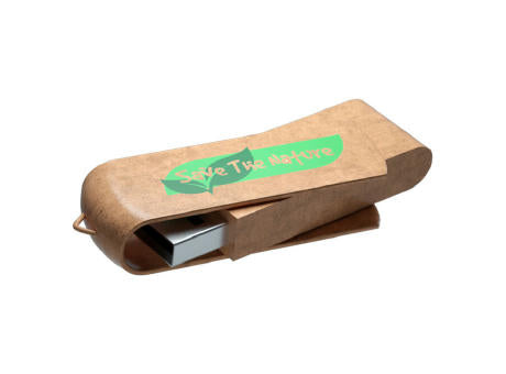 USB-Stick aus gummiertem Kunststoff Twister Reloaded