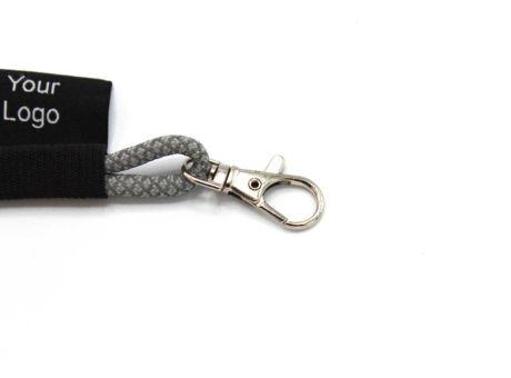 Tube Lanyard Reflex silber