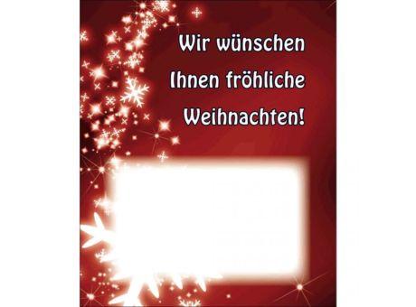 Organzasäckchen Christmas silber mit Kärtchen