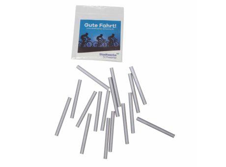 Speichensticks STICKY 8, silber reflektierend