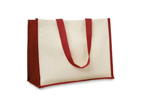 Jute/Canvas Shopper