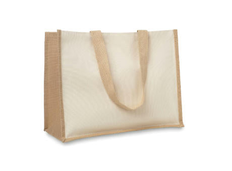 Jute/Canvas Shopper