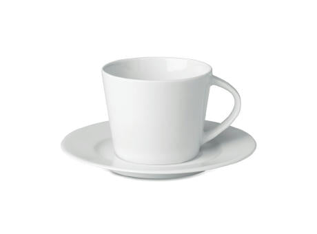Cappuccino Tasse und Untertasse