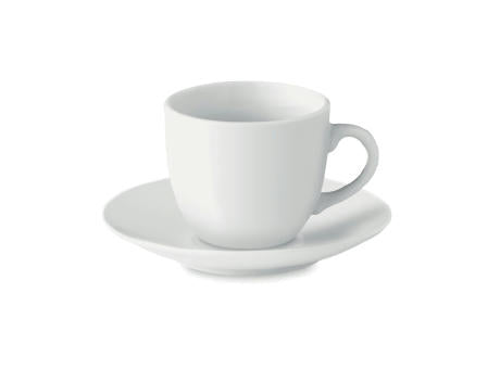 Espresso Tasse und Untertasse