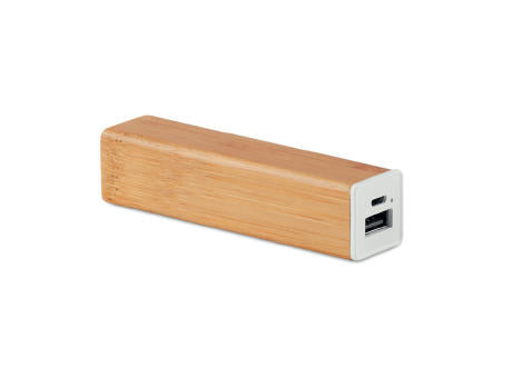 Powerbank 2200 mAh Bambus