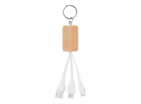 Schlüsselring-Ladekabel 3in1