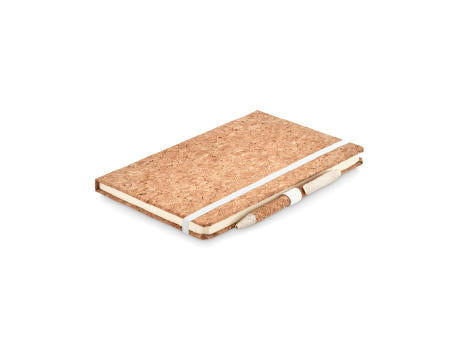 DIN A5 Kork Notizbuch Set