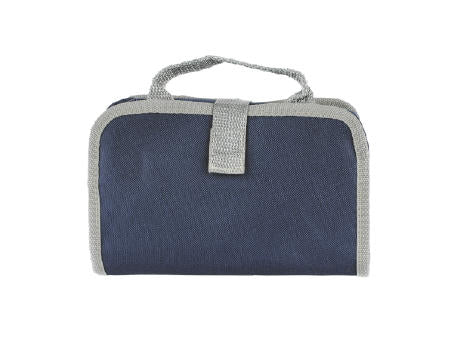 Kulturtasche deluxe mit Klettverschluss Polyester 600D