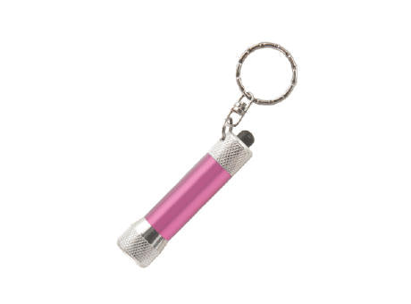 LED-Taschenlampe/Schlüsselanhänger mit Batterien inkl. Lasergravur