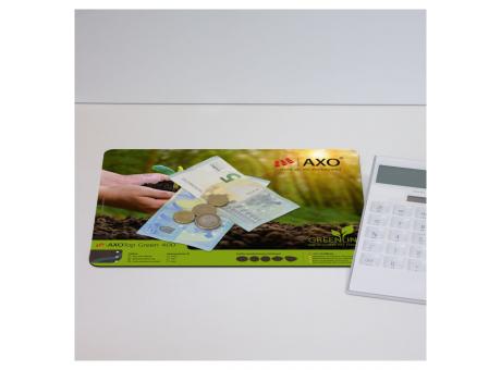 AXOPAD® Zahlmatte AXOTop Green 600, 24 x 19,5 cm rechteckig, 1 mm dick