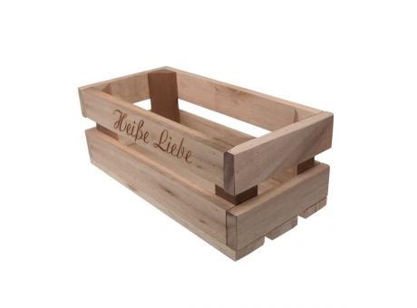 Holzkiste klein Heiße Liebe