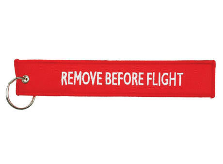 Remove before flight Hangtag