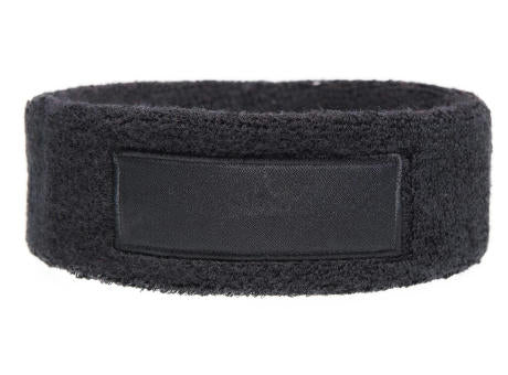 Frottier Stirnband mit Label
