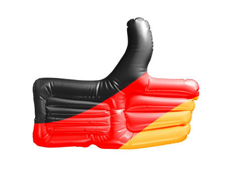 Aufblasbarer Daumen "Deutschland"