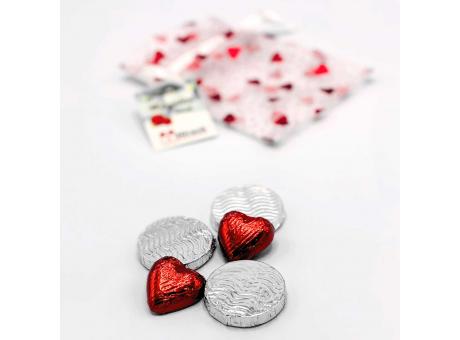 Organzasäckchen "In Love", mit Karte