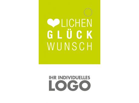 Organzasäckchen "Good Luck", mit Kärtchen