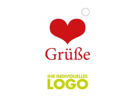 Organzasäckchen "Good Luck", mit Kärtchen