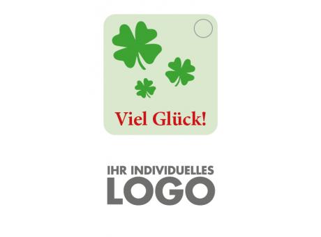 Organzasäckchen "Good Luck", mit Kärtchen