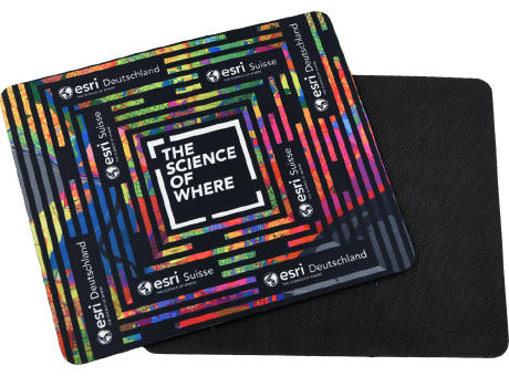 Textiles Mousepad mit Rubberrückseite
