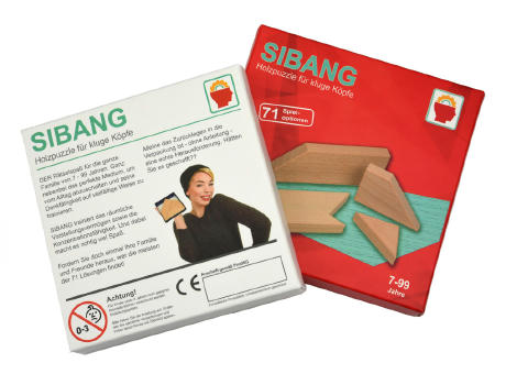 Holzpuzzle SIBANG