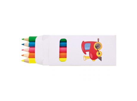 LUMINO Neon Farbstifte 5 Stck.