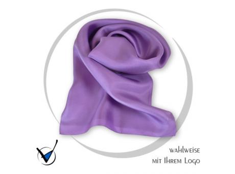 Schal, Seide Kollektion UNI V1 - Flieder