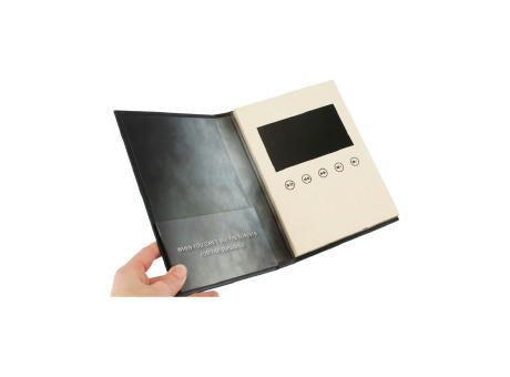 Video Broschüre A4 7.0 Z Hard Cover TFT 7.0 Zoll Weiß