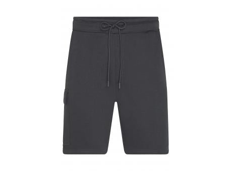 Men's Lounge Shorts   OCS Blended & RCS - Modische, kurze Sweathose aus BIO-Baumwolle im Cargo-Style