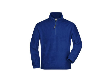 Half-Zip Fleece - Sweatshirt in schwerer Fleece-Qualität