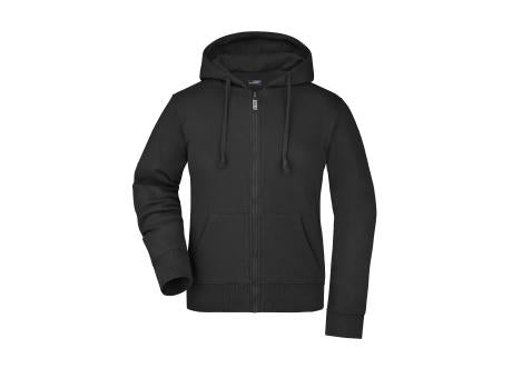 Ladies' Hooded Jacket - Kapuzenjacke aus formbeständiger Sweat-Qualität