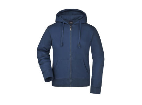 Ladies' Hooded Jacket - Kapuzenjacke aus formbeständiger Sweat-Qualität