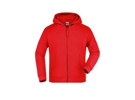 Hooded Jacket Junior - Klassische Kapuzenjacke aus hochwertiger French-Terry-Qualität