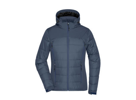 Ladies' Outdoor Hybrid Jacket - Thermojacke in attraktivem Materialmix