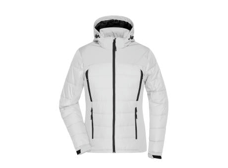 Ladies' Outdoor Hybrid Jacket - Thermojacke in attraktivem Materialmix
