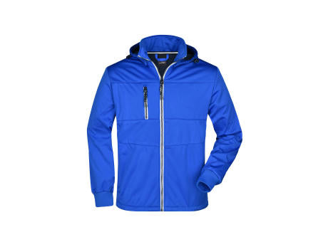 Men's Maritime Jacket - Junge Softshelljacke mit modischen Details