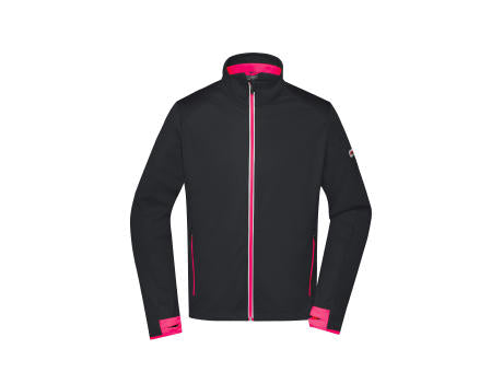 Men's Sports Softshell Jacket - Funktionelle Softshelljacke für Sport, Freizeit und Promotion